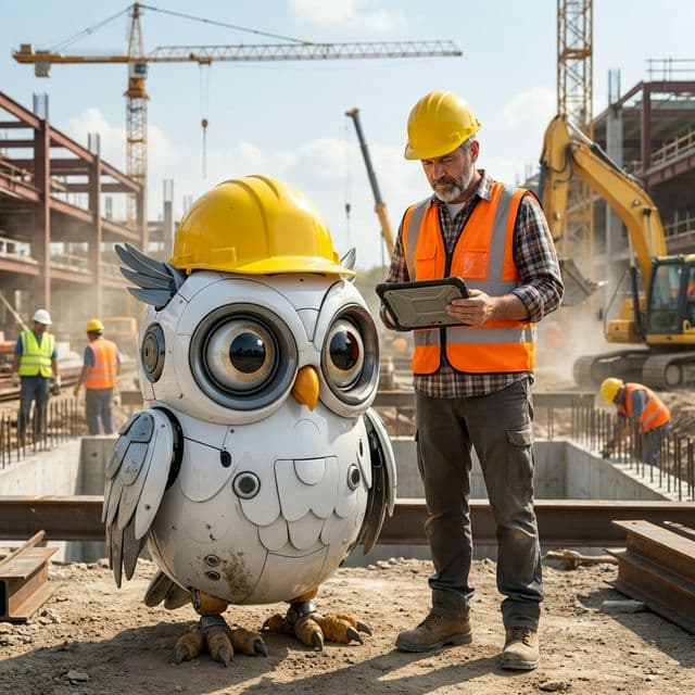 BOB helping a site agent